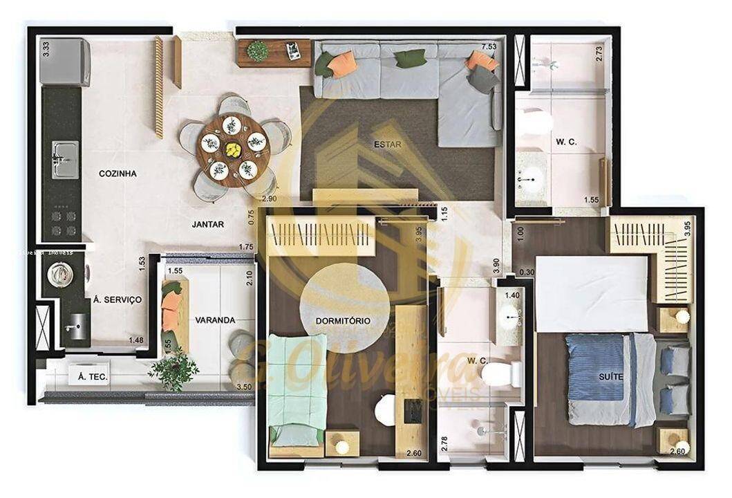 Apartamento em Jardim do Lago, Jundiaí - Foto 3