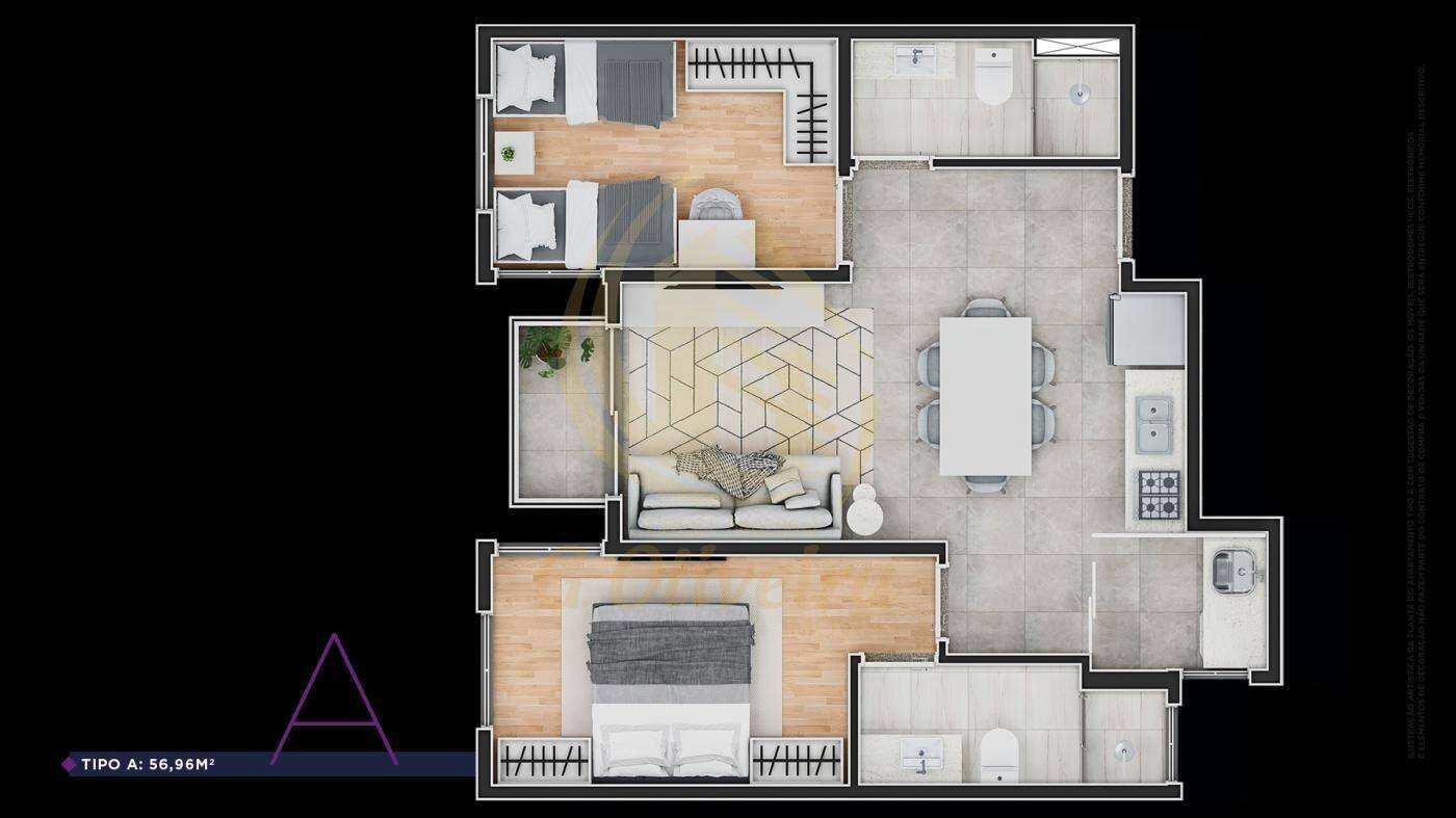 Apartamento em Jardim Quintas Das Videiras, Jundiaí - Foto 22