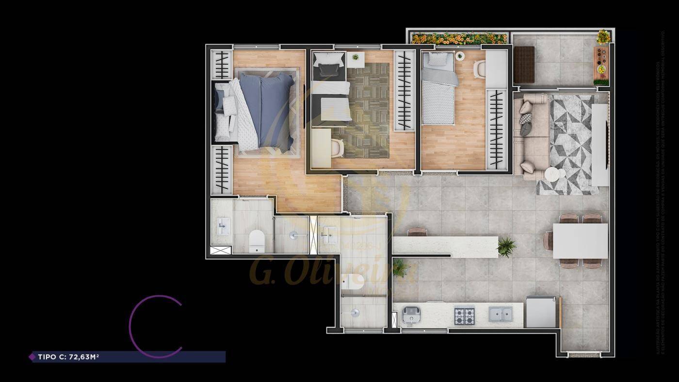Apartamento em Jardim Quintas Das Videiras, Jundiaí - Foto 24