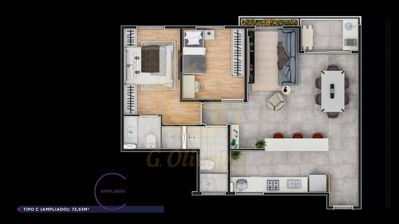 Apartamento em Jardim Quintas Das Videiras, Jundiaí - Foto 26