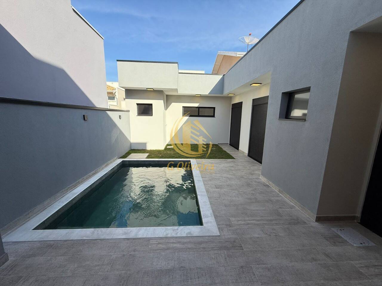 Casa em Chácara Morada Mediterrânea, Jundiaí - Casa Jundiai condomínio Terras de Genova  - 3 quartos,1 suíte, A/C166m² -