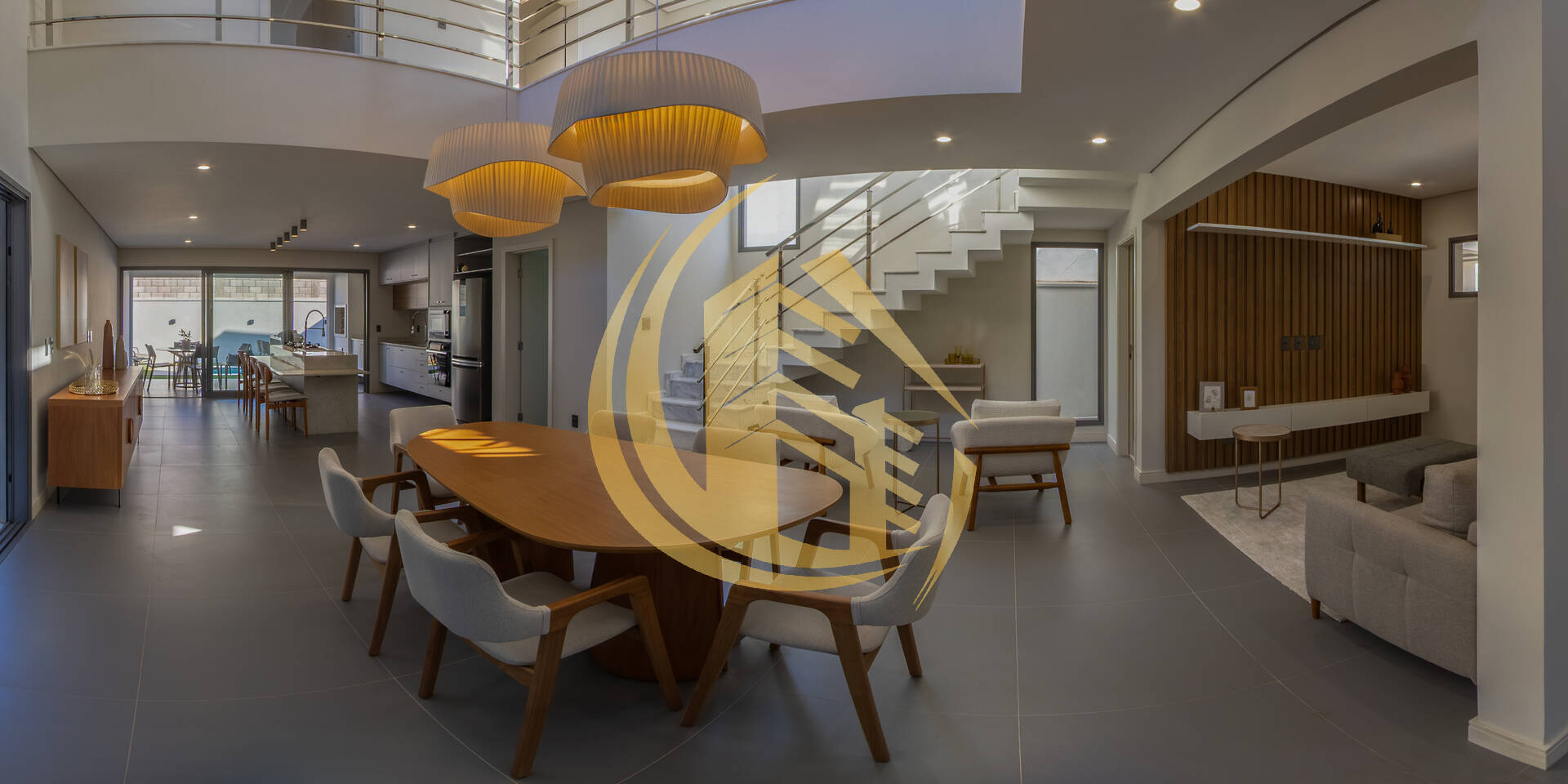 Sobrado, 3 quartos, 238 m² - Foto 1
