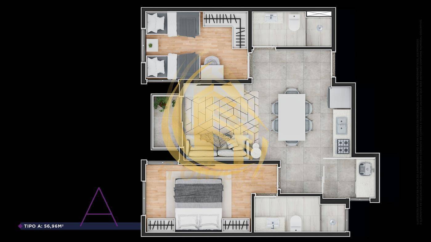 Apartamento em Jardim Quintas Das Videiras, Jundiaí - Foto 47