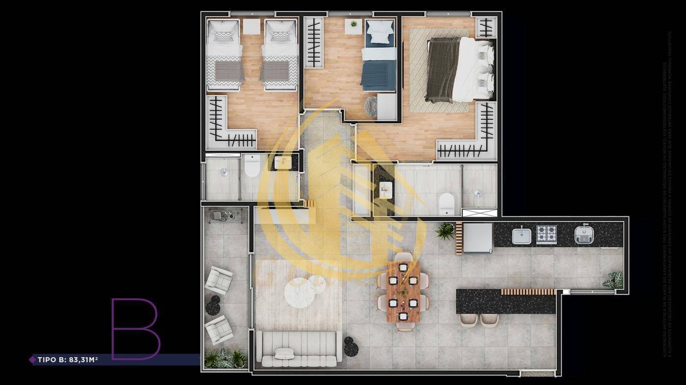 Apartamento em Jardim Quintas Das Videiras, Jundiaí - Foto 48