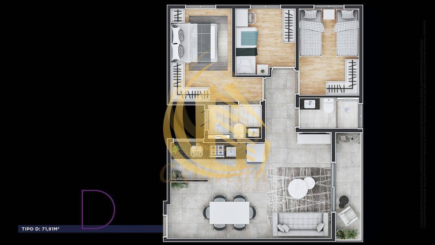Apartamento em Jardim Quintas Das Videiras, Jundiaí - Foto 50